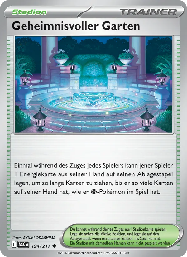Geheimnisvoller Garten