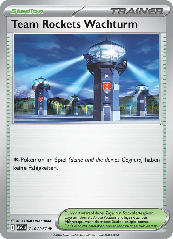 Team Rockets Wachturm