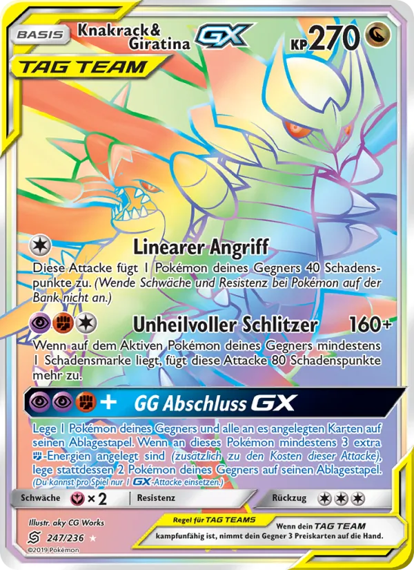 Knakrack & Giratina GX