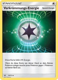 Verkrümmungs-Energie