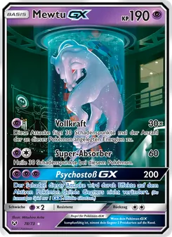 Mewtu GX
