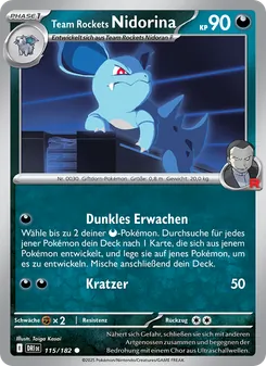 Team Rockets Nidorina