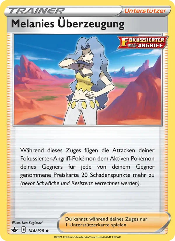 Melanies Überzeugung
