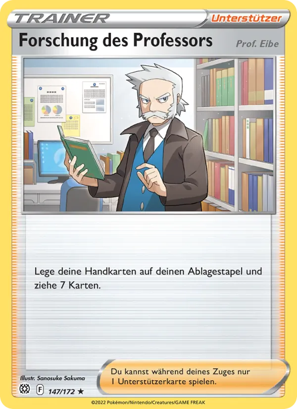 Forschung des Professors