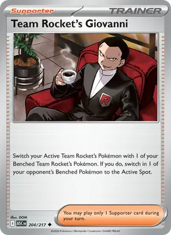 Team Rocket's Giovanni