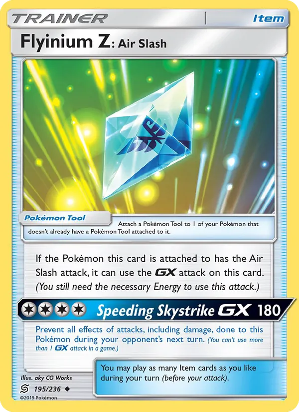 Flyinium Z: Air Slash