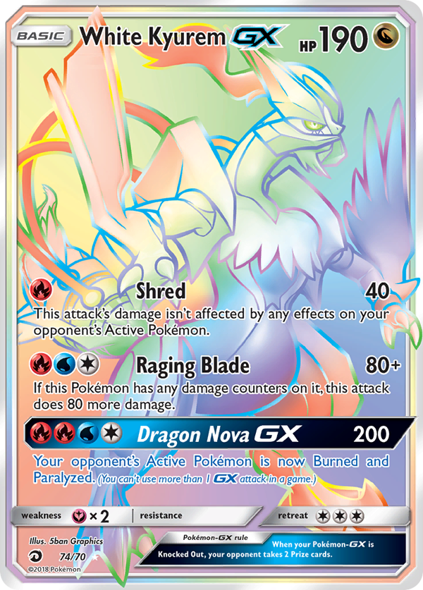 Weißes Kyurem GX