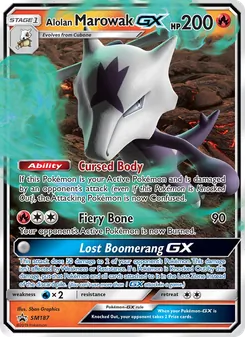 Marowak di Alola GX