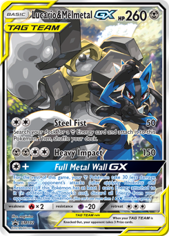 Lucario e Melmetal GX