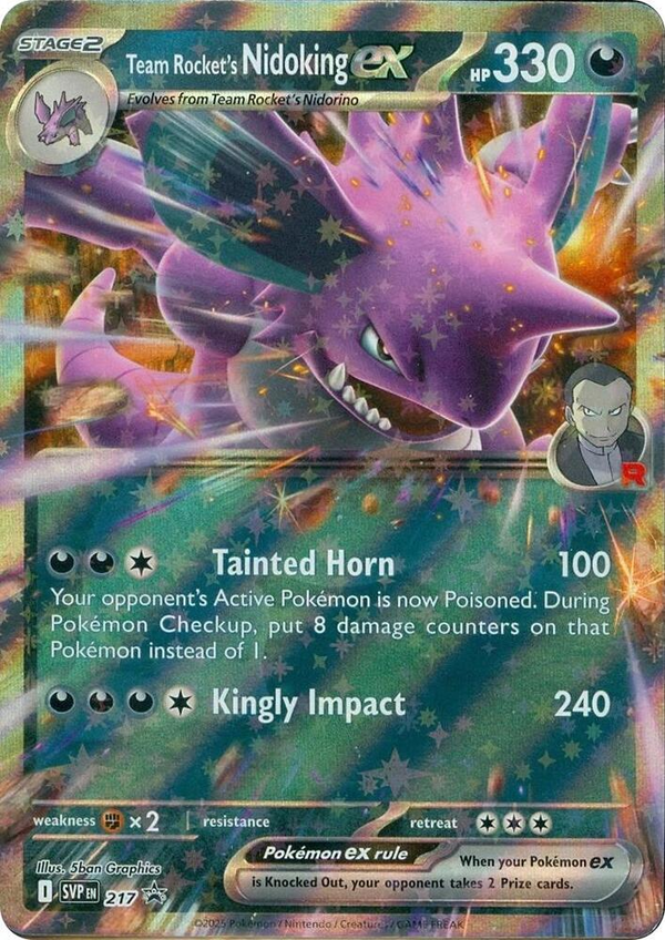 Nidoking-ex del Team Rocket