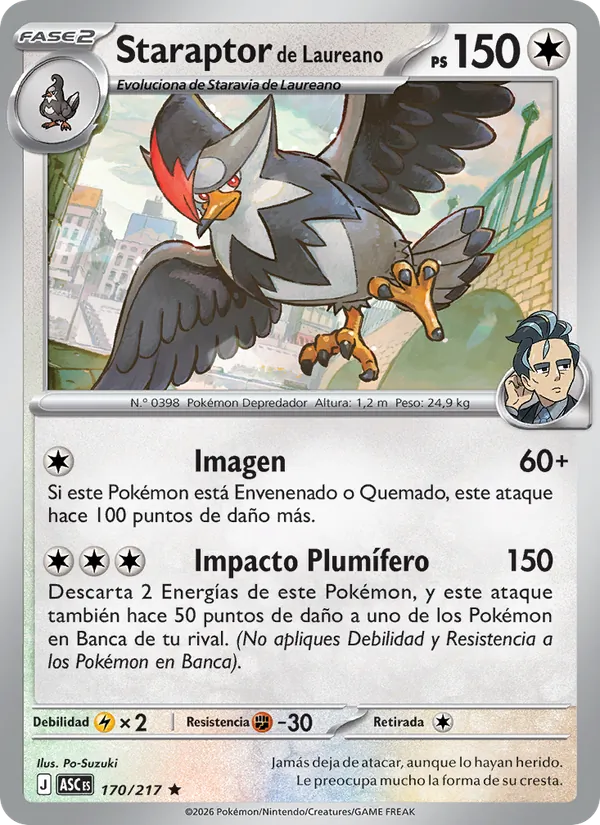 Staraptor de Laureano