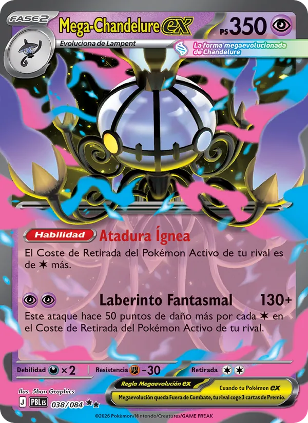 Mega-Chandelure ex