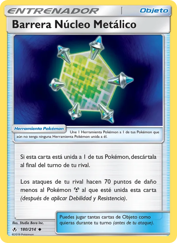 Barrera Núcleo Metálico