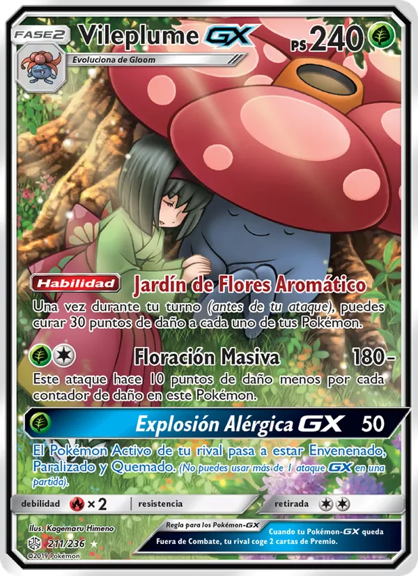Vileplume GX