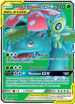 Celebi y Venusaur GX