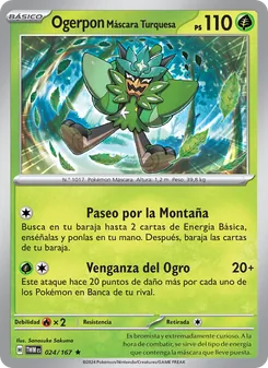 Ogerpon Máscara Turquesa
