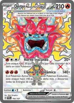 Ogerpon Máscara Horno ex