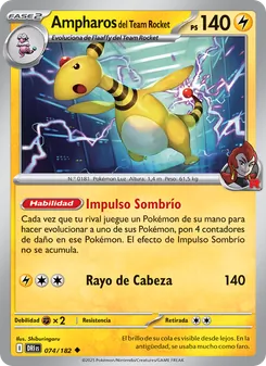 Ampharos del Team Rocket