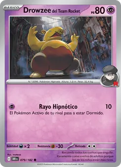 Drowzee del Team Rocket