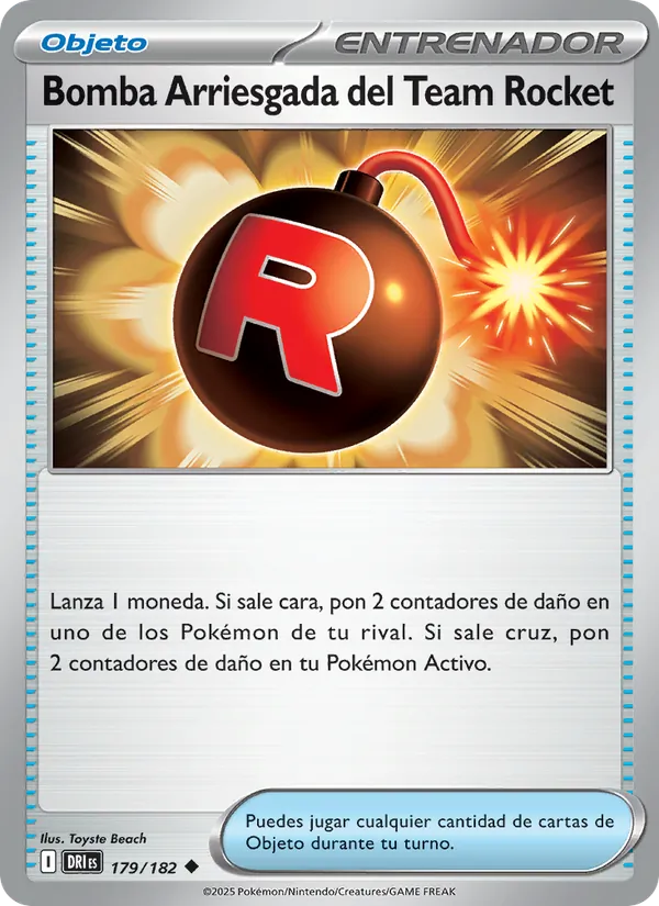 Bomba Arriesgada del Team Rocket