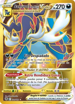 Samurott de Hisui V-ASTRO