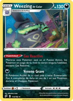 Weezing de Galar