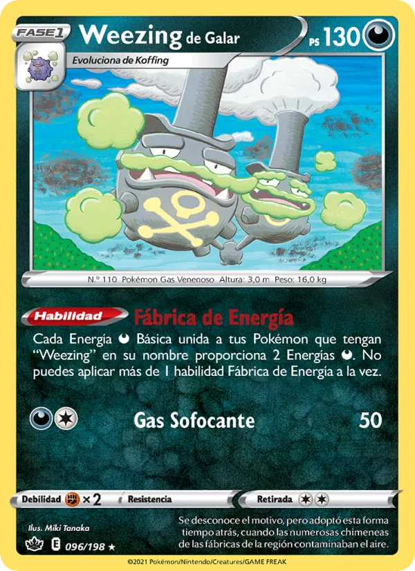 Weezing de Galar