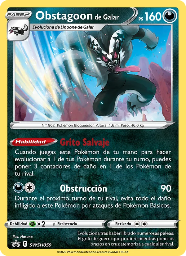 Obstagoon de Galar