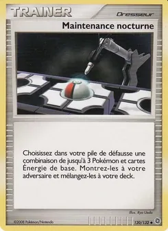 Maintenance nocturne