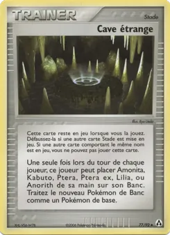 Cave étrange