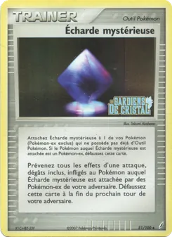 Écharde mystérieuse