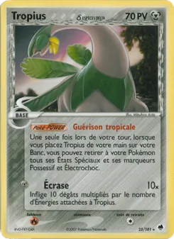 Tropius δ