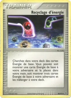 Recyclage d'énergie