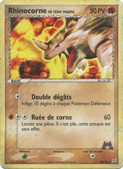 Rhinocorne de Team Magma