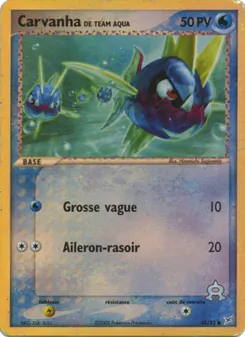 Carvanha de Team Aqua