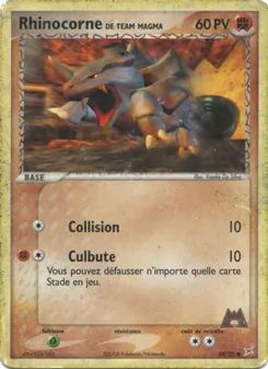 Rhinocorne de Team Magma