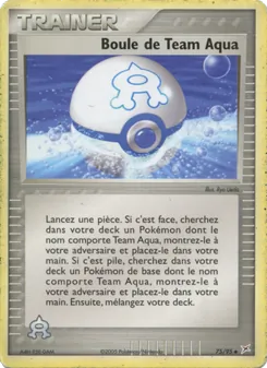 Boule de Team Aqua