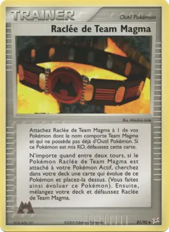 Raclée de Team Magma