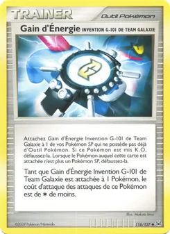 Gain d'Énergie Invention G-101 de Team Galaxie