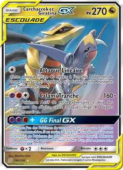 Carchacrok et Giratina GX