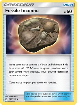 Fossile Inconnu