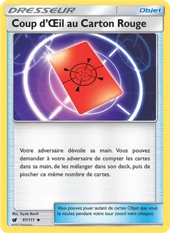 Coup d’Œil au Carton Rouge