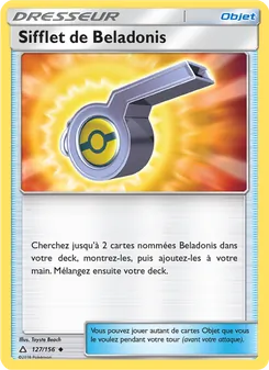 Sifflet de Beladonis