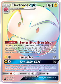 Électrode GX