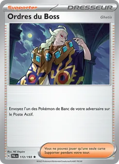 Ordres du Boss