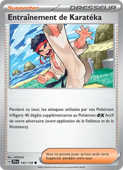 Entraînement de Karatéka