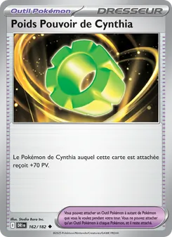 Poids Pouvoir de Cynthia