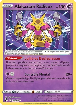 Alakazam Radieux
