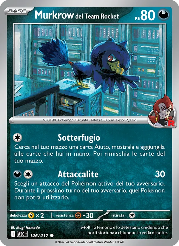 Murkrow del Team Rocket