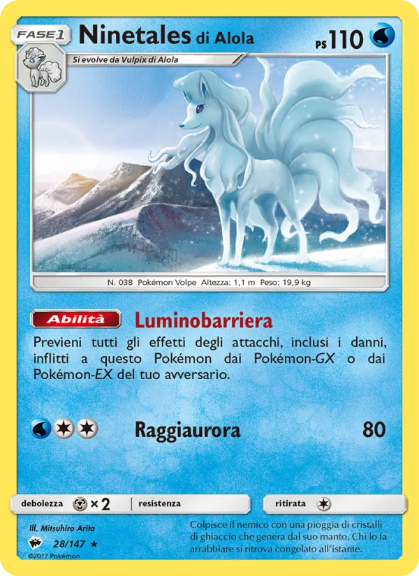 Ninetales di Alola